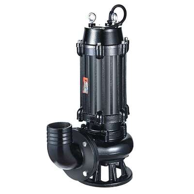 WQ污水污物潜水排污泵无堵塞污水泵380V潜污泵0.75KW-11KW泥浆泵