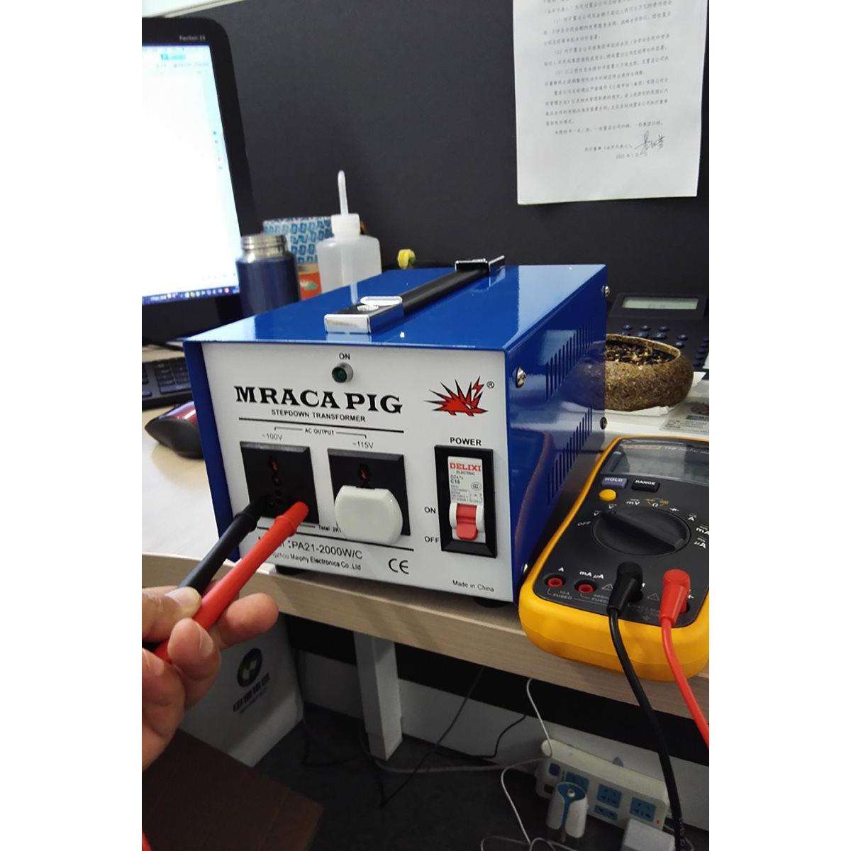 箭猪环形变压器220V转100V110V2000W铜A级电压转换器大功率软启动