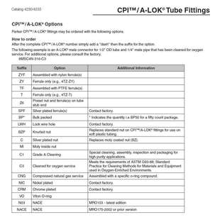 CPI 英制 BSPP外螺纹可定位直通T接头 LOK系列 Parker