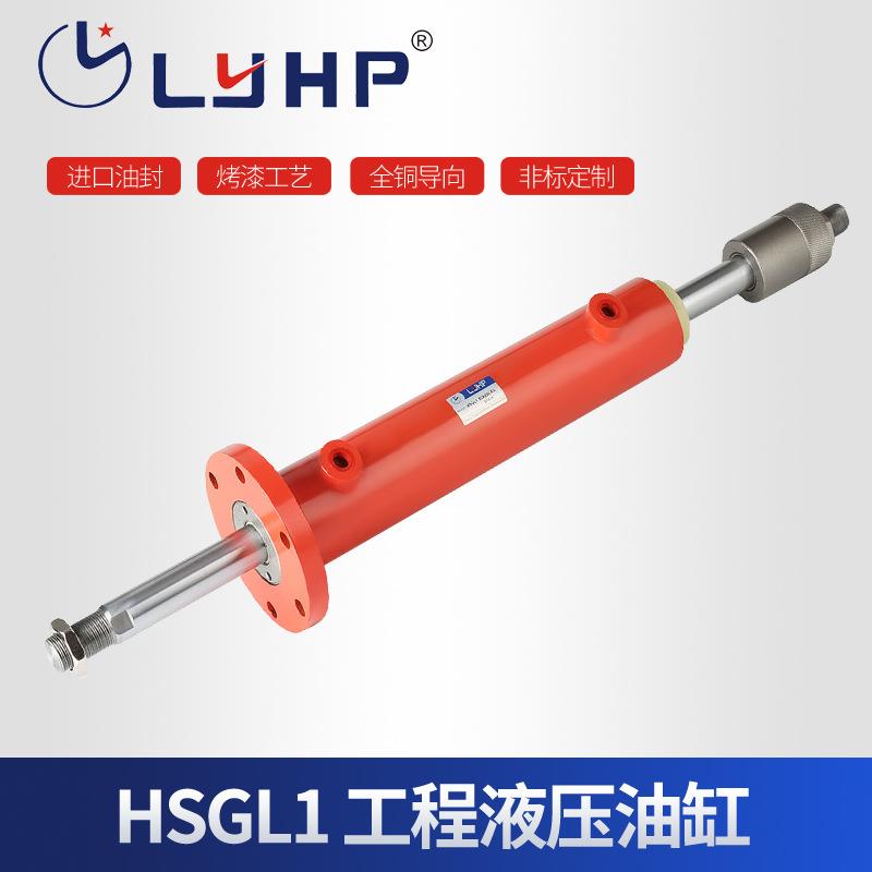 隆源大型液压油缸 可定机械油缸HSGL1工程活塞小型升降液压油缸