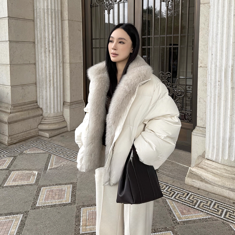 新款高级感加厚保暖面包服外套