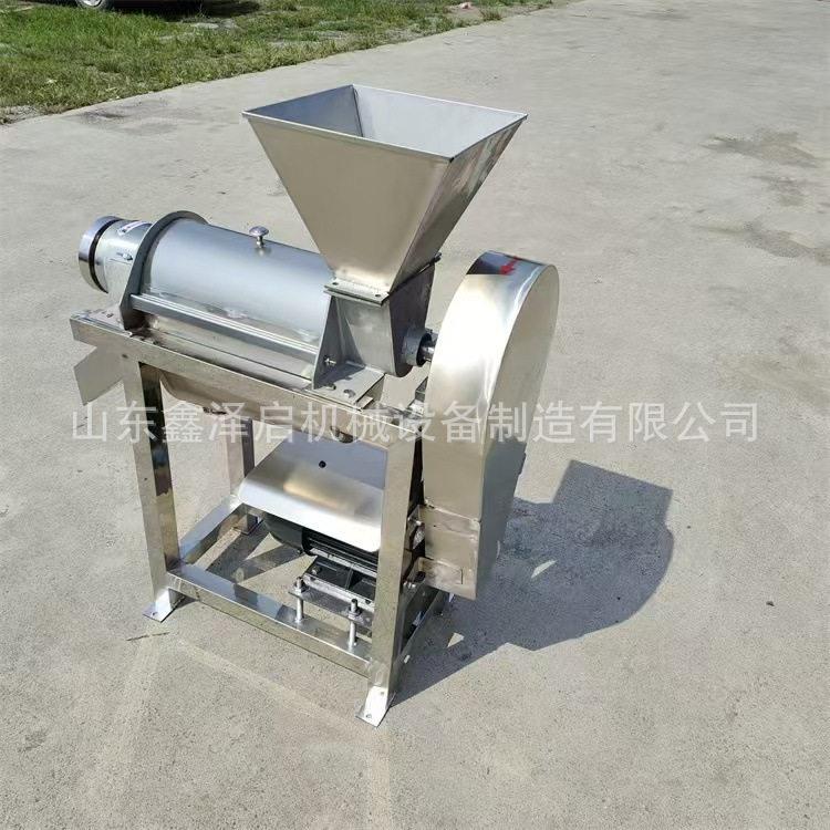大型辣椒榨汁机香葱大蒜螺旋挤压榨汁设备调味酱汁压榨取汁机