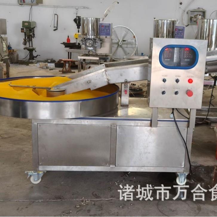 锅鸡土豆裹粉机器小型自动裹糠机薯条GUT备巴裹粉设柳上糠机源头
