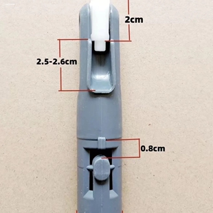 懒人拖把配件大全通用链接头平板转轴万向开关头替换杆适合