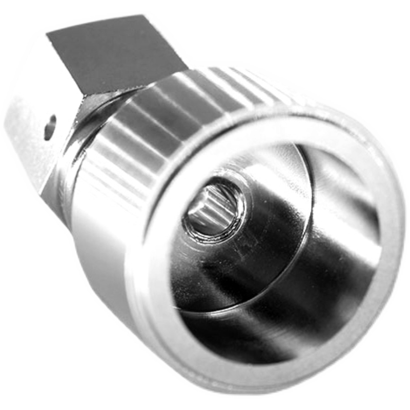 316L定制KF法兰真空转 1/4VCR焊接气体接头 EP BA级别气体卡套