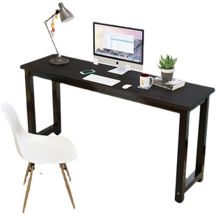 双层电脑桌高85cm定制做200 2.4m1.8m长条70靠墙60cm65窗边办公桌