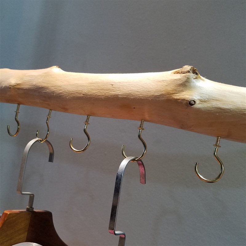 服装店个性展示架上墙服装吊环 树枝吊挂 吊顶衣服架 女装店货架