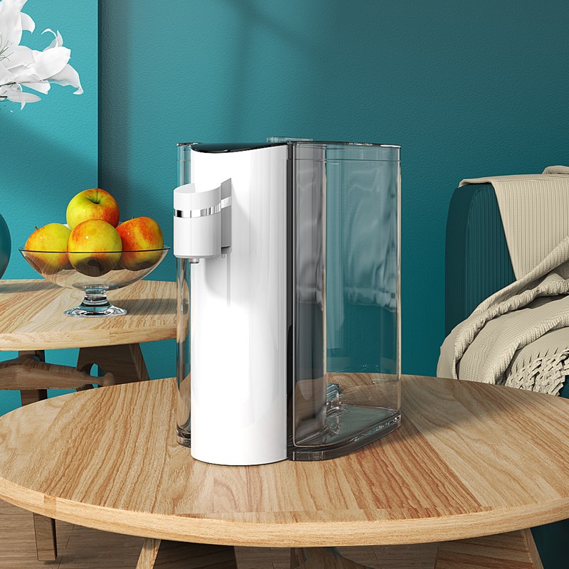 即热式饮水机迷你小型台式免安装直饮加热一体机桶装水抽水上水器