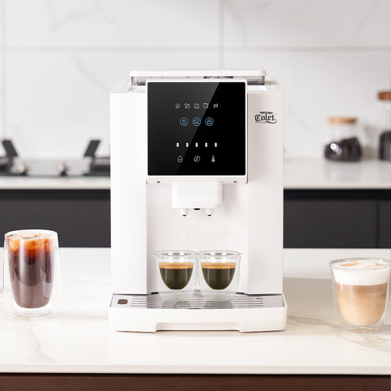 卡伦特全自动办公室研磨一体家用美式浓缩意式现磨萃取小型咖啡机