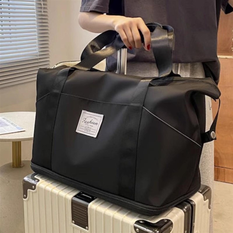 大容量手提短途旅行包女士出差登机包学生L行李包男款待产包收纳