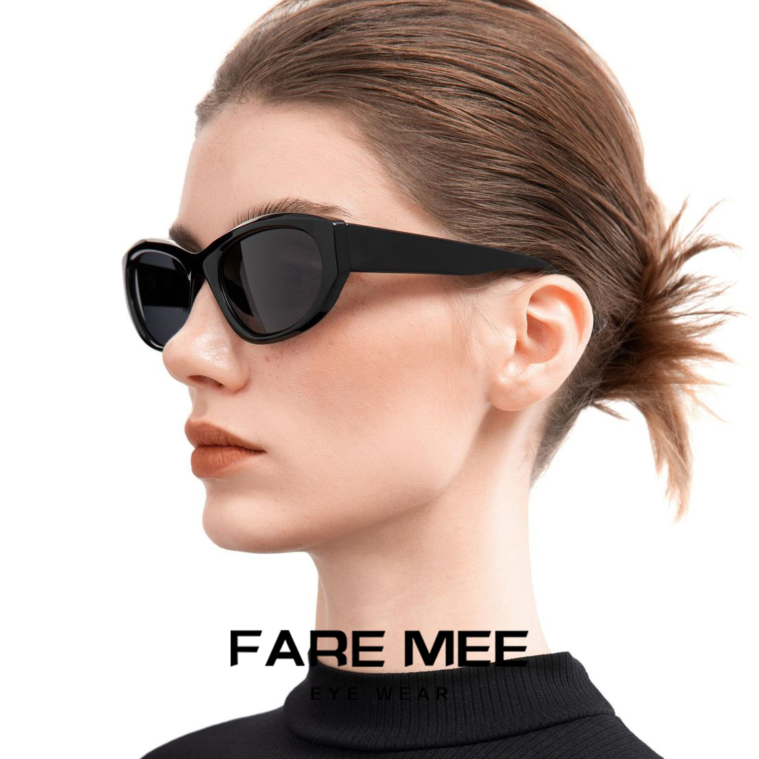 26年欧美前卫太阳镜千禧未来感墨镜女士潮流运动护目镜可配近视男