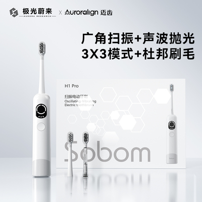 扫振声波一体电动牙刷
