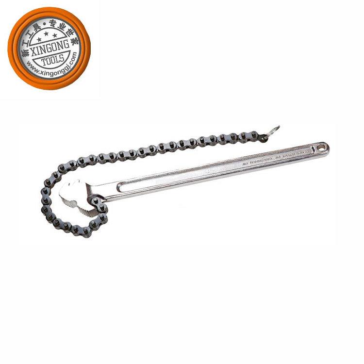 工具水管钳多用圆管钳夹管钳扳手钳美式链条管子钳TD06A-215