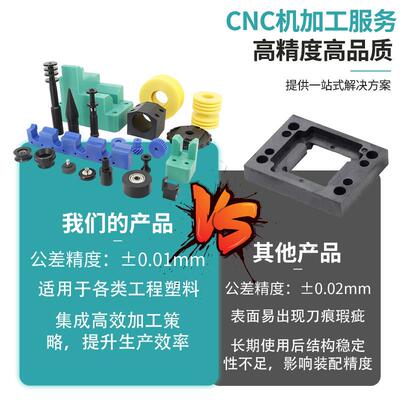 厂家塑料子直盖销pp化妆药膏品八角CWN盖CN数控机床加工塑C料制品