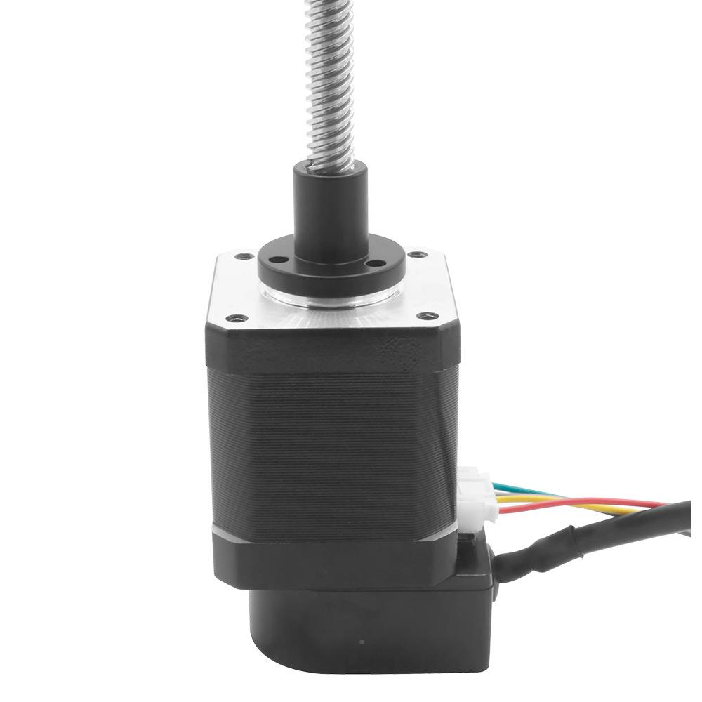 货4现2外驱螺杆电两相直线化带编码器机电771动电机用机械臂自动