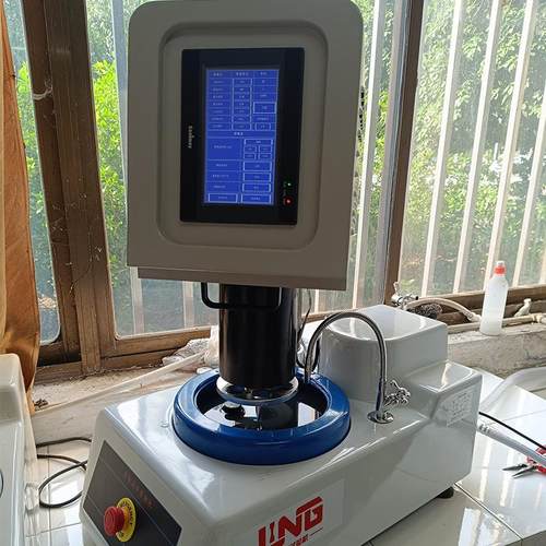 金相磨590抛试样预机双盘抛光机全功点能单加荷数显磨全自动机磨