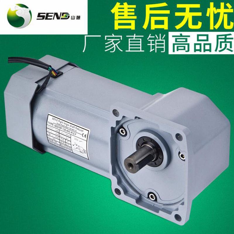 SEND山藤准双曲面直交轴减速机小型减速电机高效低噪一体式调速器