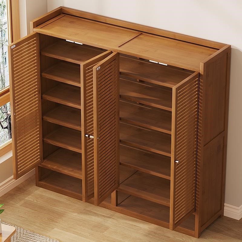 入户一门到顶鞋柜家用门口大容量多层超大高款经济型现代收纳柜