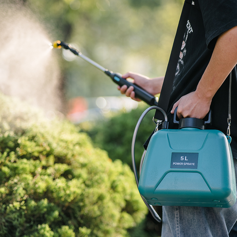 植谜电动喷雾器农药喷壶浇花消毒打药机喷洒器农用小型喷水喷枪
