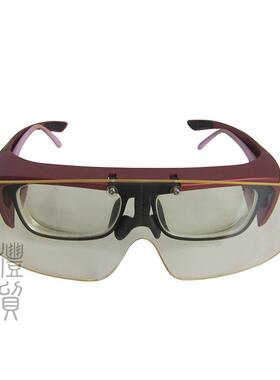 铅防护眼镜侧边防护树脂铅眼镜封镜防X射线辐射口腔科CT室护目镜