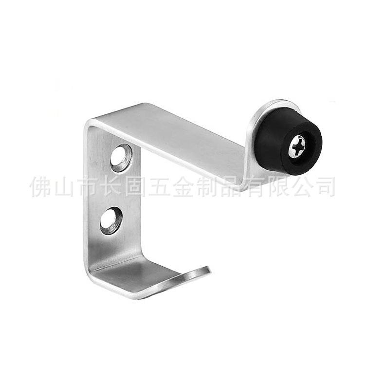 ST-P003C 304不锈钢带钩门碰 门顶衣钩 橡胶门档衣钩 厂家直供