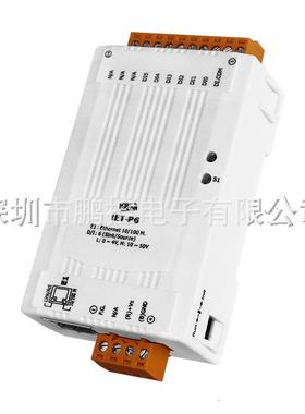 ICPDAS泓格 tET-P6 以太网模块，6路DI tET/tPET 系列