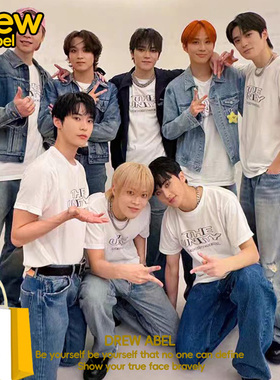 drew NCT127演唱会同款短袖T恤女夏季半袖美式宽松衣服体恤美式潮