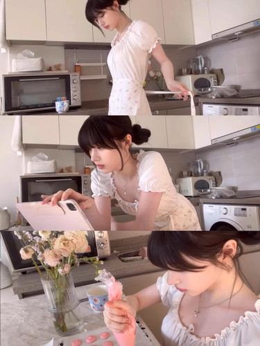 纯牛奶 arin同款少女春夏韩式新款可爱家居服舒适睡裙法式宫廷棉