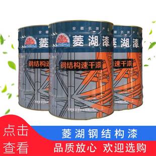 菱湖油漆快干钢结构漆防锈底漆15公斤铁门油漆涂料量大从优