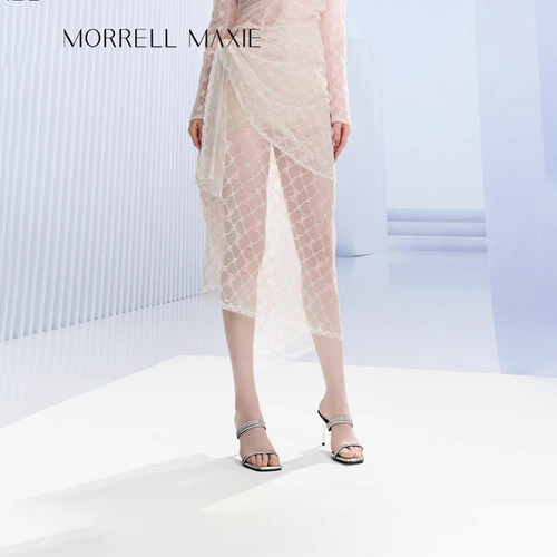 Morrell Maxie高跟外穿凉鞋女夏季新款小羊皮细跟｜MW242090SV