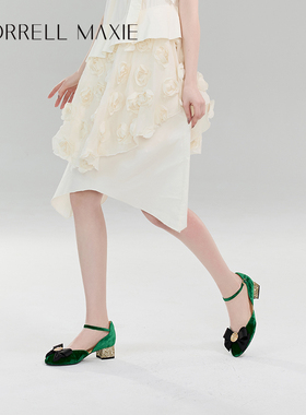 精致小女人娃娃头奥赛小粗跟智慧眼女 Morrell Maxie｜MW242005GN