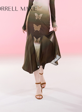 Morrell Maxie方跟凉鞋女夏季外穿休闲小羊皮高跟鞋｜MW242068BR