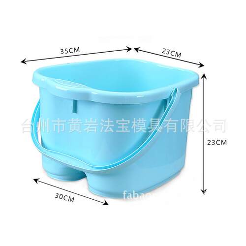 足浴桶塑料泡脚盆脚底按摩足浴盆洗脚桶洗脚盆脸盆塑料模具
