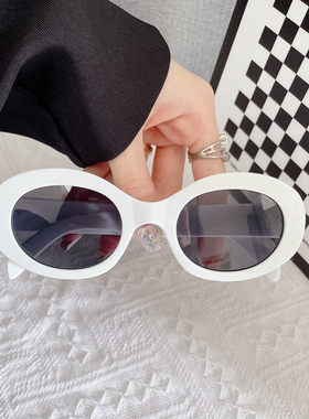 防紫外线椭圆形欧美凯旋门墨镜