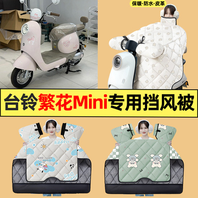 适用【台铃繁花Mini】挡风被