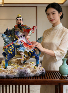 胡天龙胡天霸神像仿汉白玉供奉东北四大家族摆件狐家神像