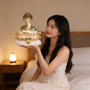 常仙蟒蛇真身像摆件堂口神像常仙太爷爷真身像东北四大家族