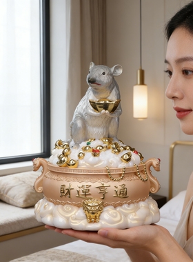 灰家仙鼠仙摆件招财老鼠真身像东北五大仙家佛堂口生肖神像摆饰