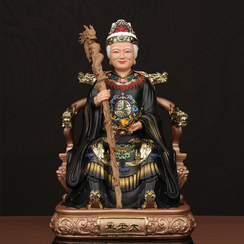 凤纹黑老太神像黑妈妈像树脂供奉家用铁刹山黑老太太东北四大家族