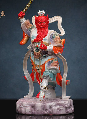 树脂中式佛堂树脂王灵官装饰摆件