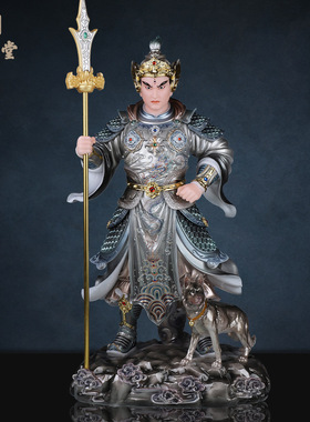 合成玉石中式佛堂装饰摆件