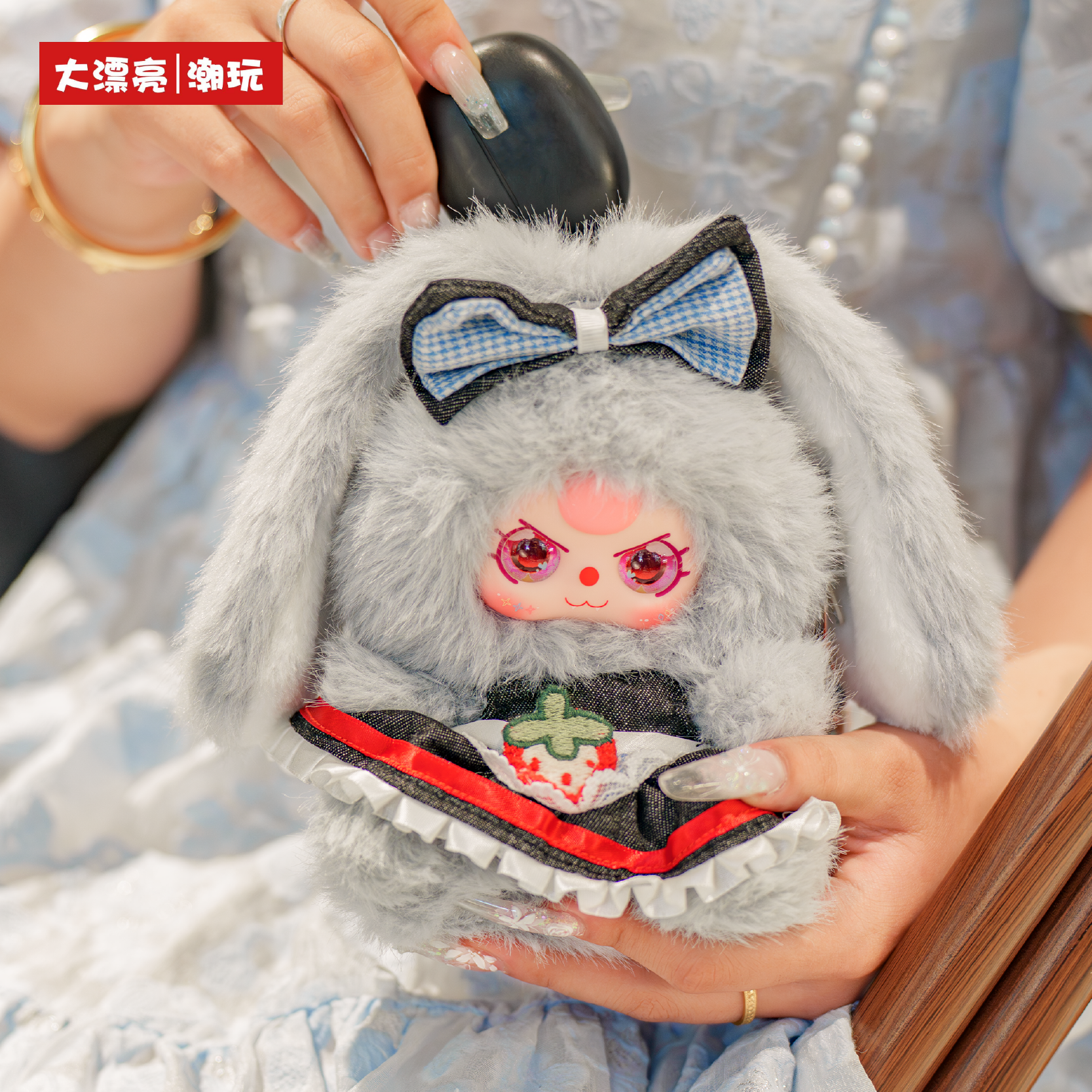 Baby Three Mini Rabbit Bag 3 Year Old Macchiato Series - Taobao product photo 5