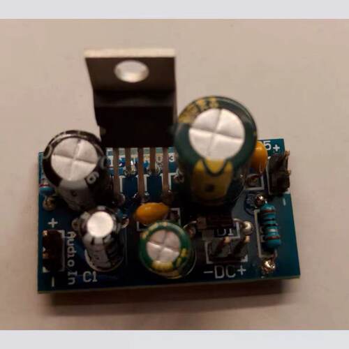 tda2003功放板 单声道 单电源18V12W 纯后级 PCB空板 PCB散件