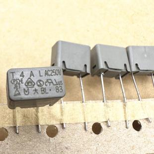 AC250V尺寸12.5x10x7.5MM进口高精度微型保险丝 T4AL 4A大BL BL40