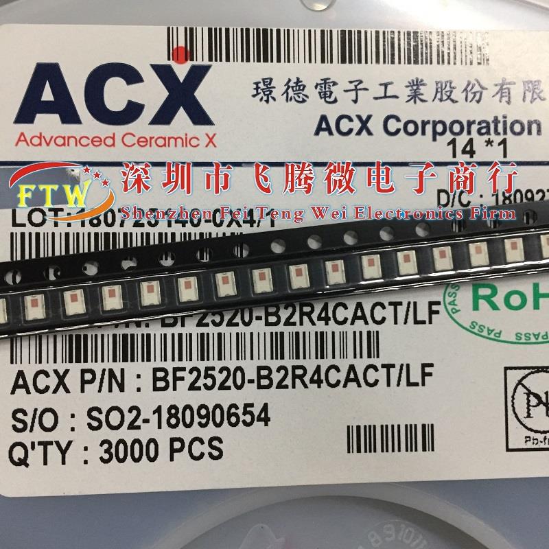 BF2520-B2R4CACT/LF 贴片滤波器2520 原装ACX 2.4G带通双工器