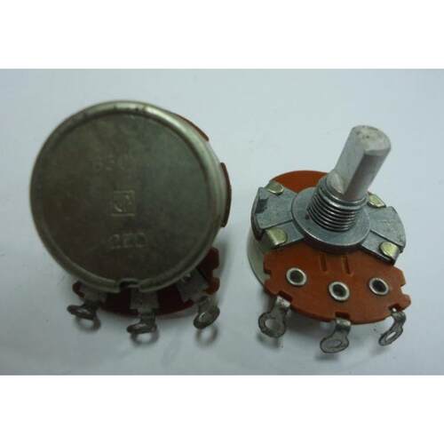 电位器单联RV24AF-10 B50K 15mmF半轴 游戏机 电吉他音量电位器