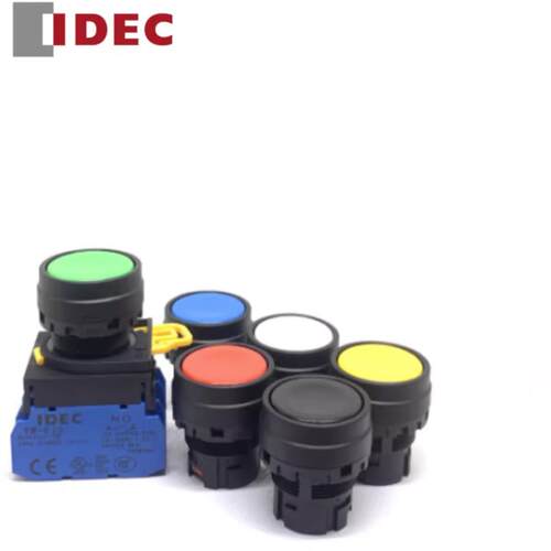 IDEC和泉YW1B-M1E10G 11w 22Y 20g 13B 10R S YW-E10按钮开关E01r