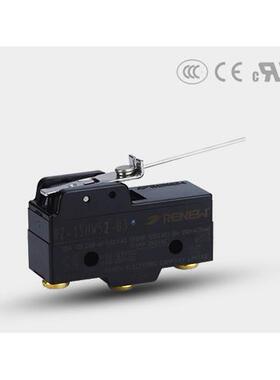 RENEW兰鸟微动开关RZ-15HW52-B3 银触点 钢丝杠杆型 限位行程开关