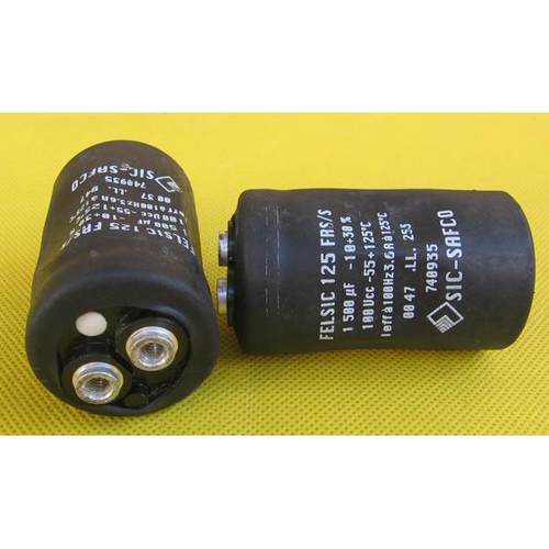 法国SIC SAFCO  470U450V/ 1500u100V大电流低阻电解 性能优秀