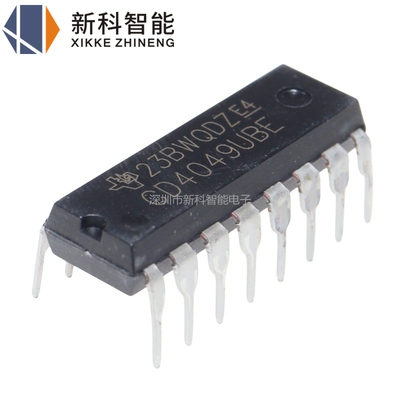全新国产 CD4049UBE CD4049BE CD4049 直插DIP-16 六路反向缓冲器